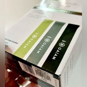 exercise bands 3-pack light, medium, & heavy resistance bands NEW Gaiam